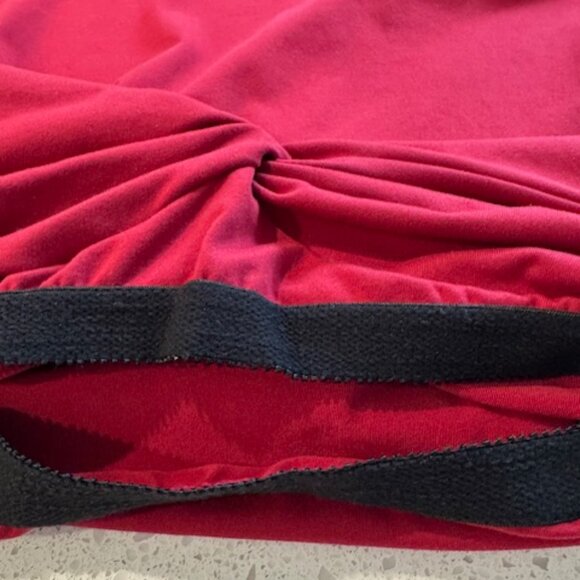 Prana Twist-Front Tank Top in Red, Size Medium - Picture 4 of 6